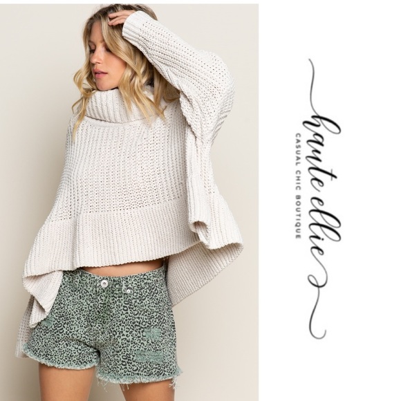 RYANDI-Cowl Neck Sweater - Picture 2 of 8